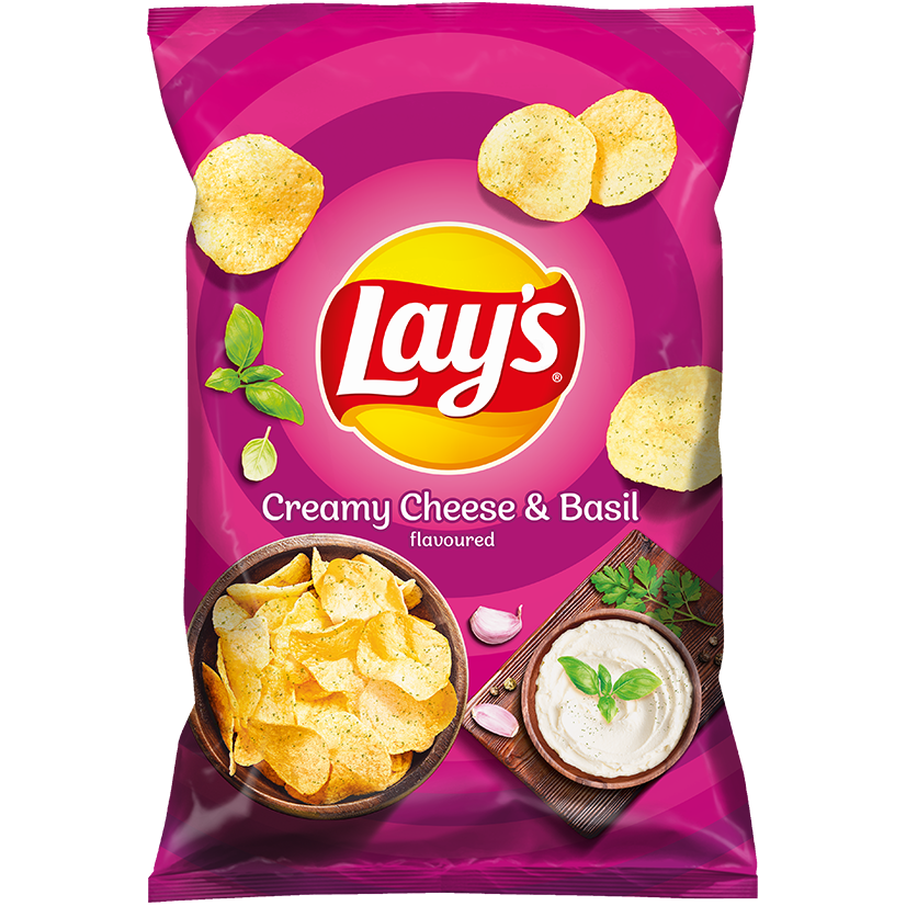 Lay's Cream Cheese & Basil