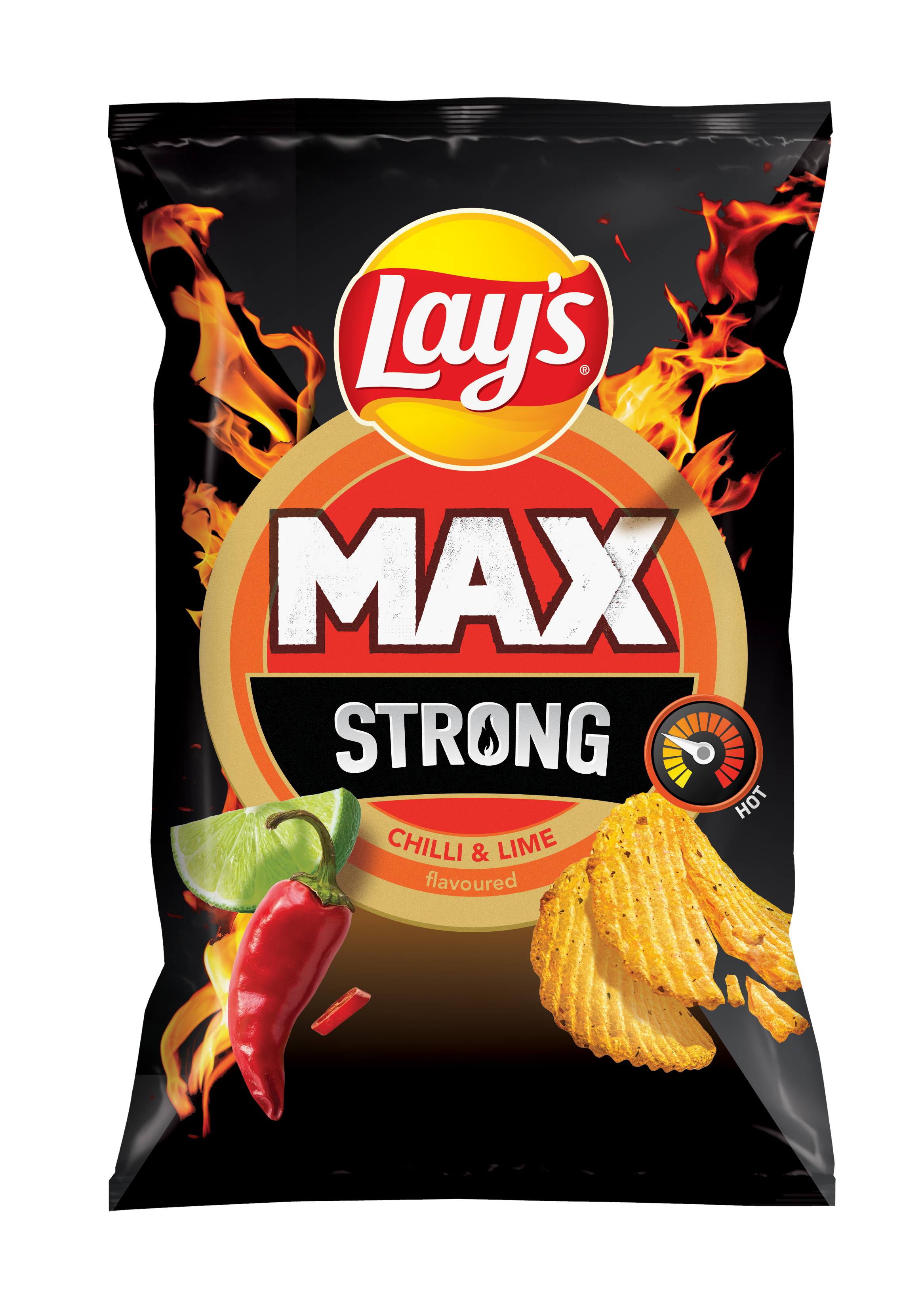 Lays MAX Strong_Chilli and Lime_55g_3D